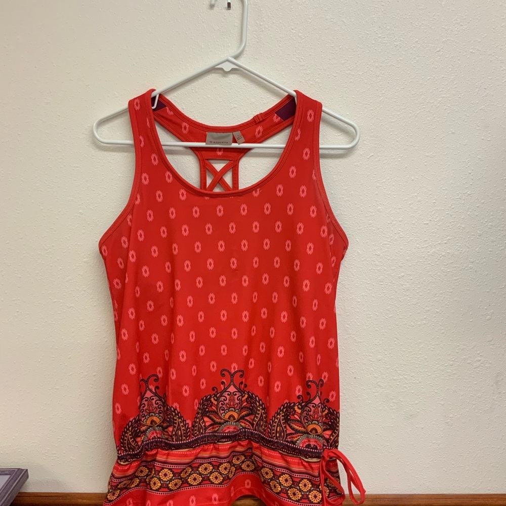 Athleta Tic Tac Toe Tank. - Picture 2 of 5